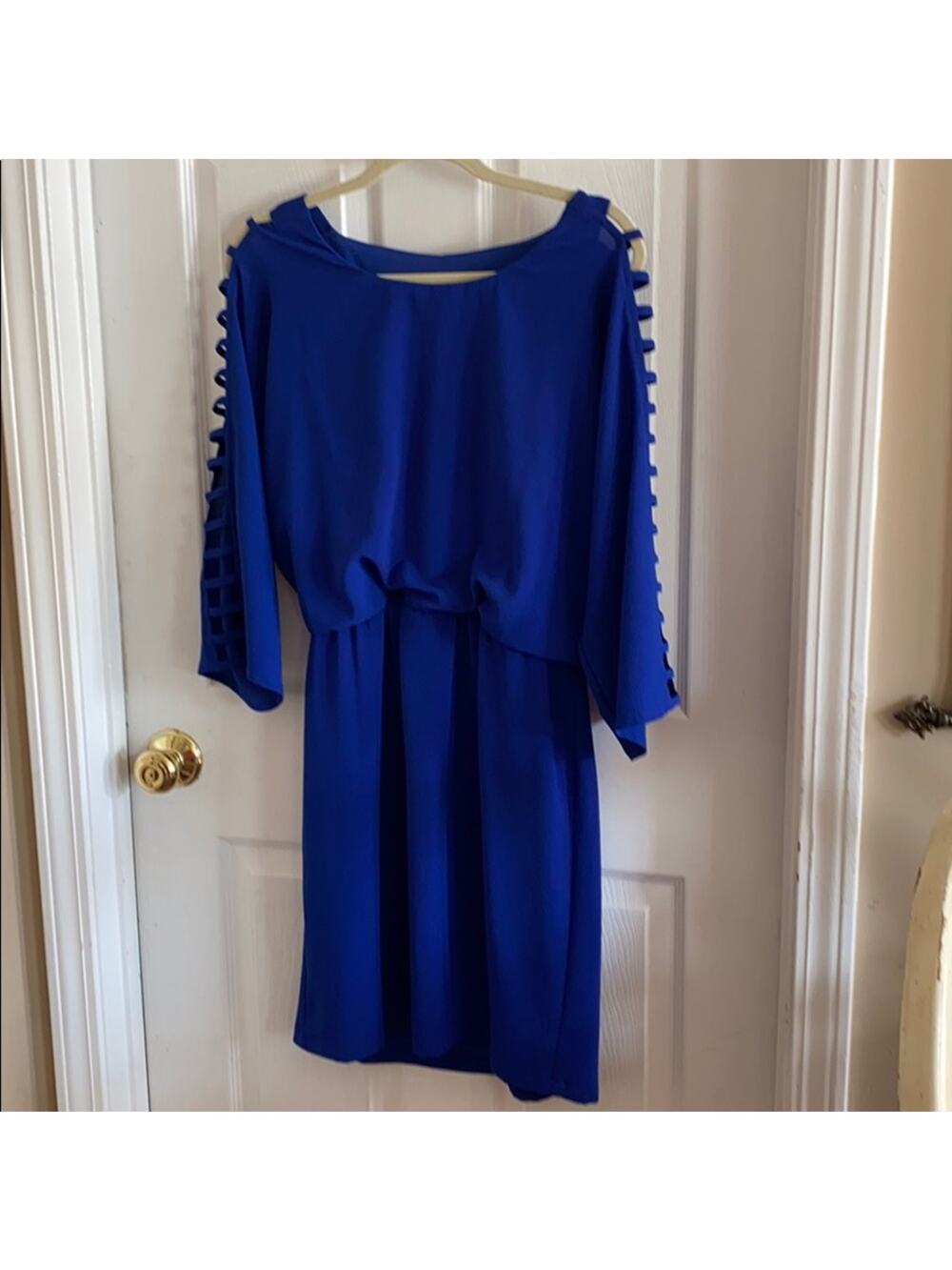 Ivy Lane women’s size Medium royal blue dress